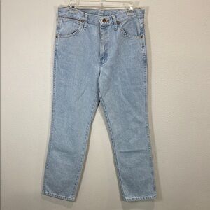 Wrangler Light Blue Denim jeans straight NWOT boot barn